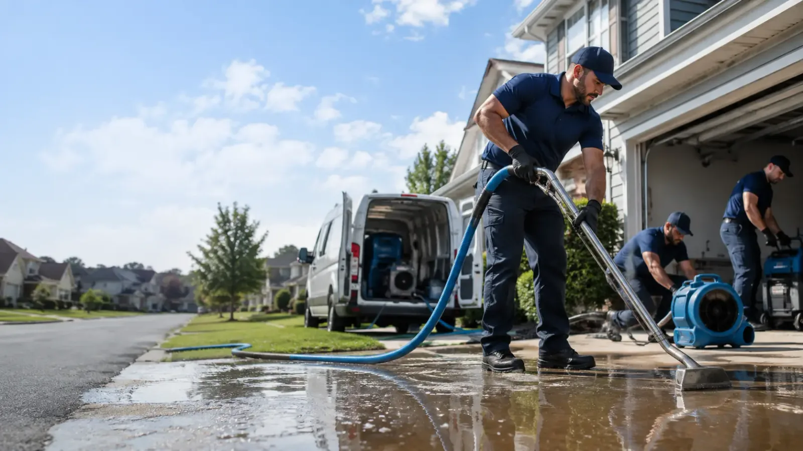 Flood Damage Restoration in Moro, AR